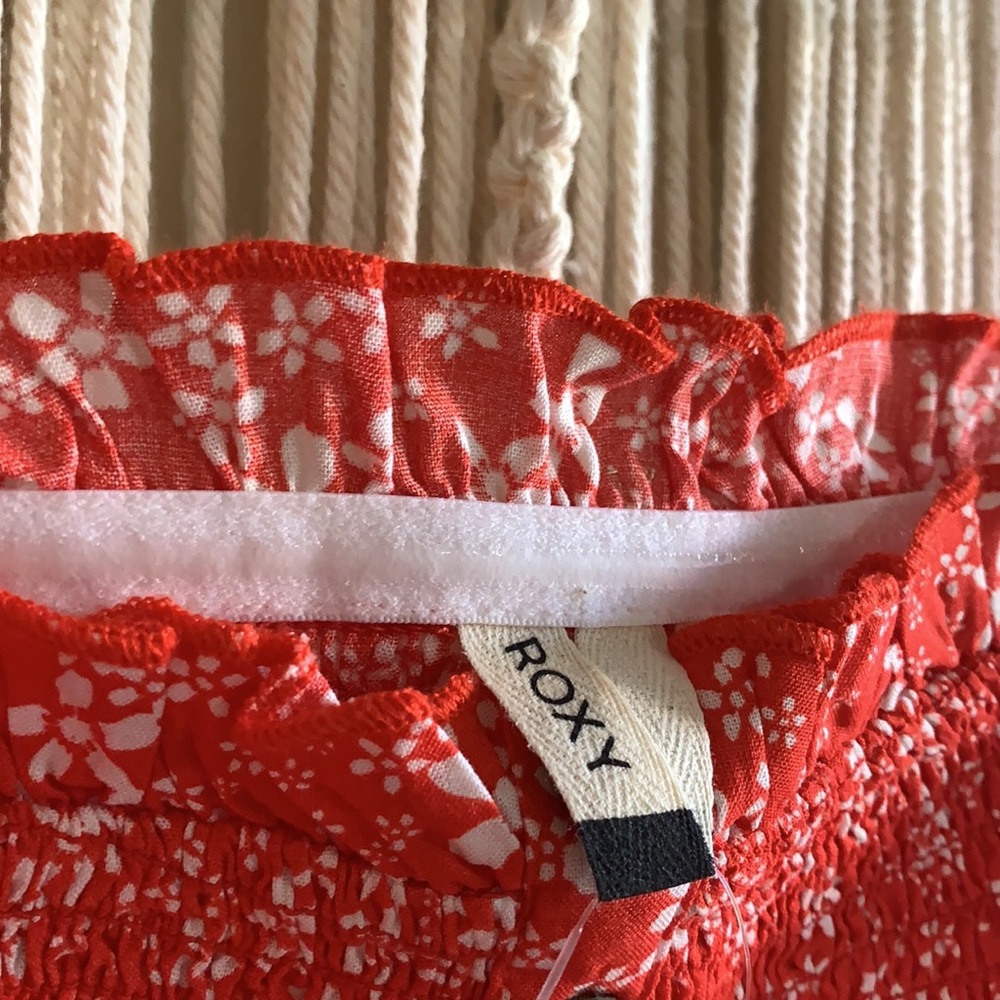Red Roxy Tube Top - Picture 7 of 7
